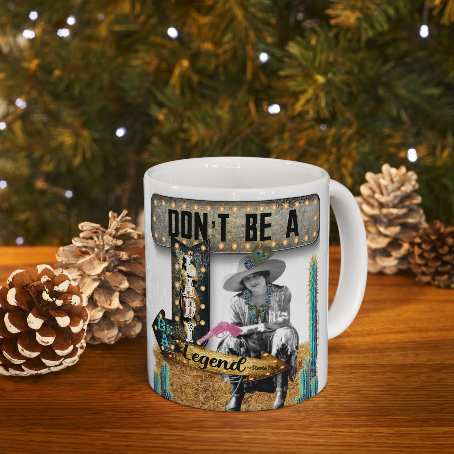 Don’t Be a Lady Ceramic Mug 11oz
