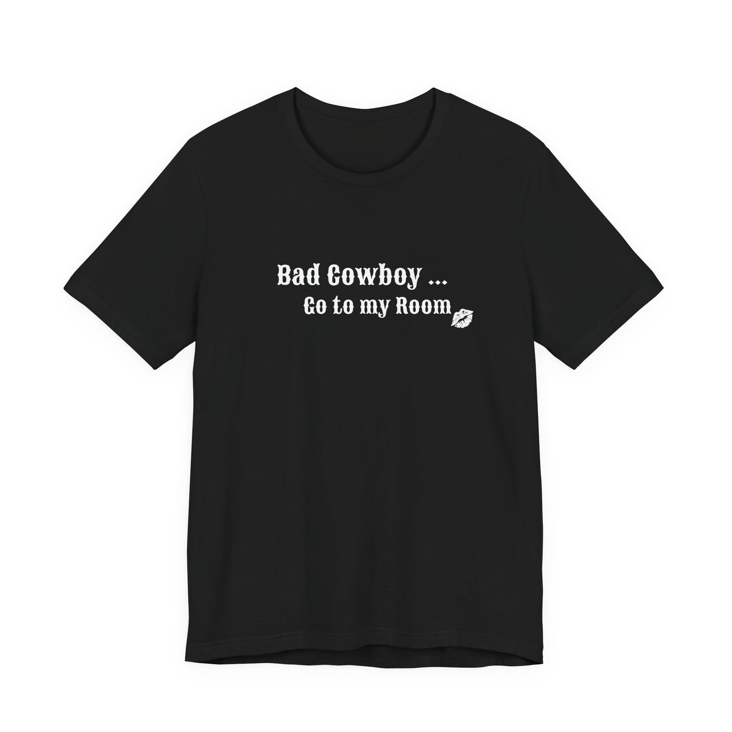 "Bad Cowboy" Graphic Tee - Bella + Canvas|Sassy Western Vibes