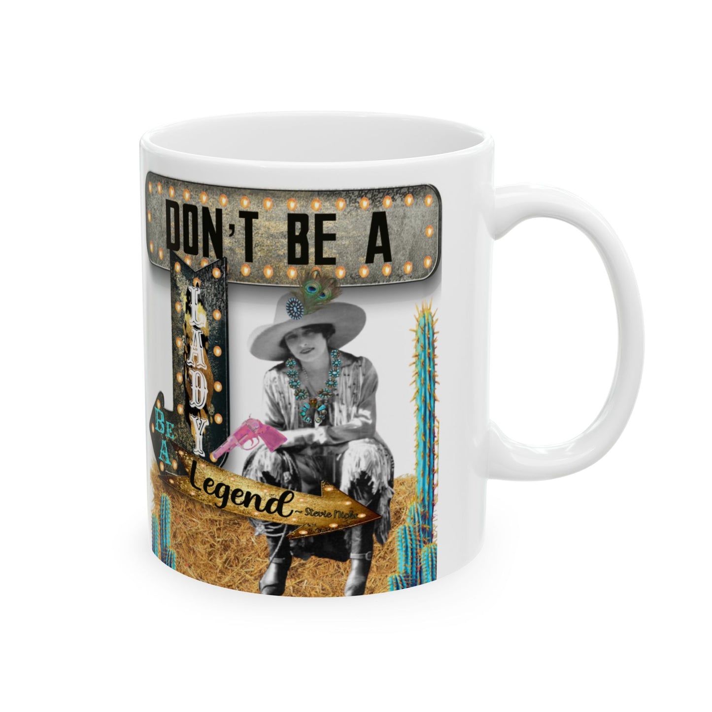 Don’t Be a Lady Ceramic Mug 11oz