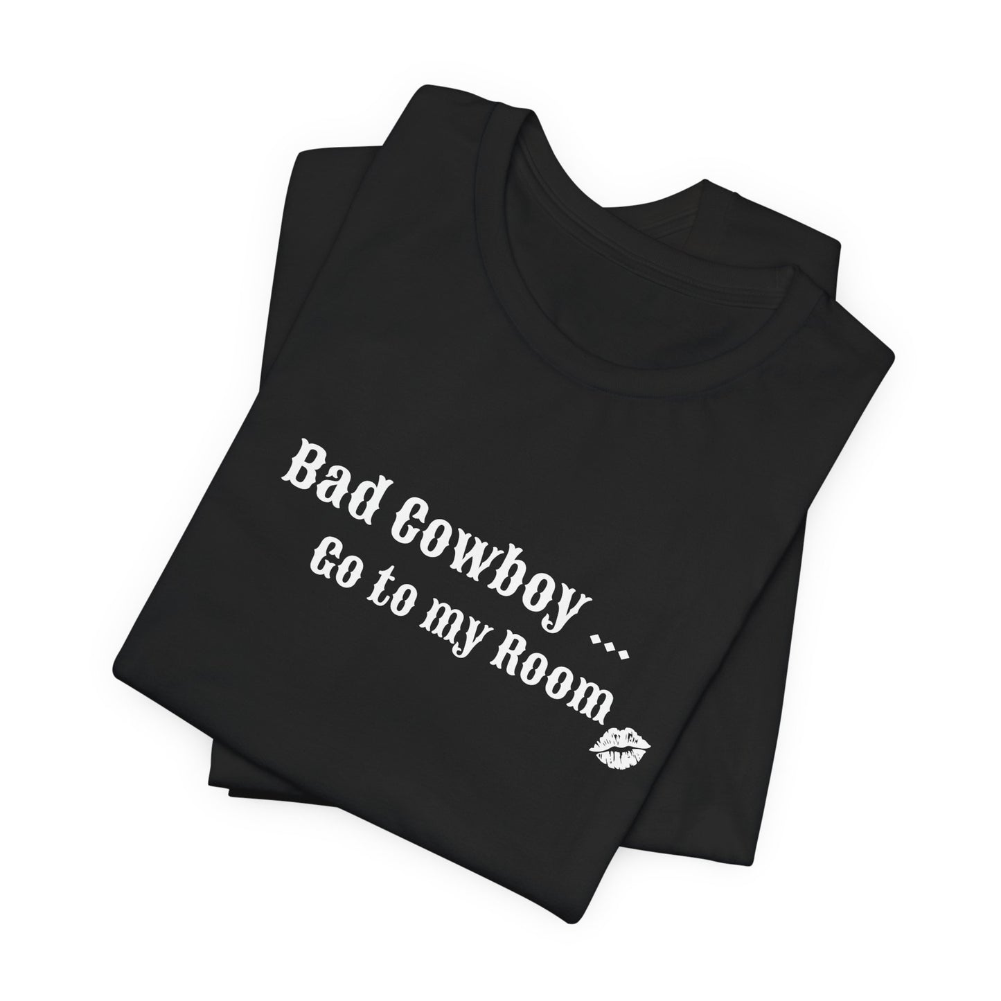 "Bad Cowboy" Graphic Tee - Bella + Canvas|Sassy Western Vibes