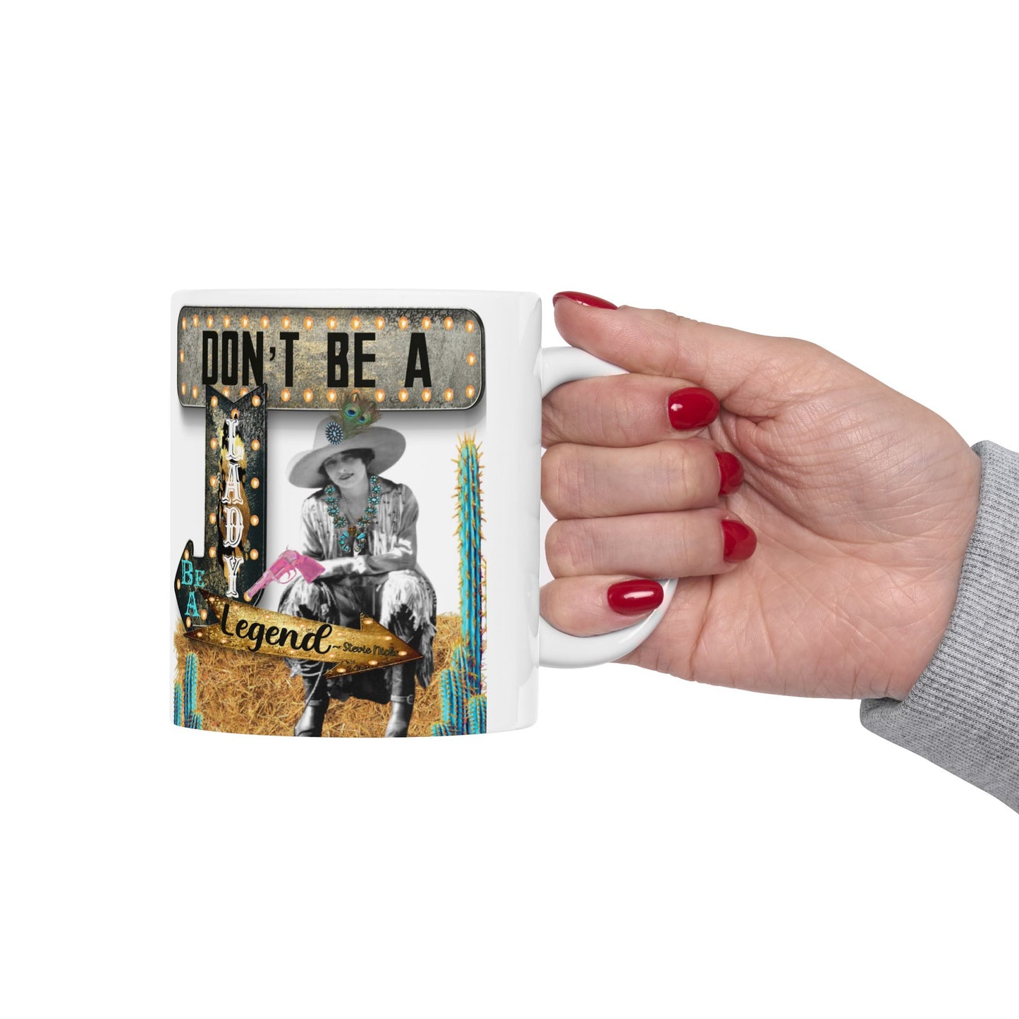 Don’t Be a Lady Ceramic Mug 11oz