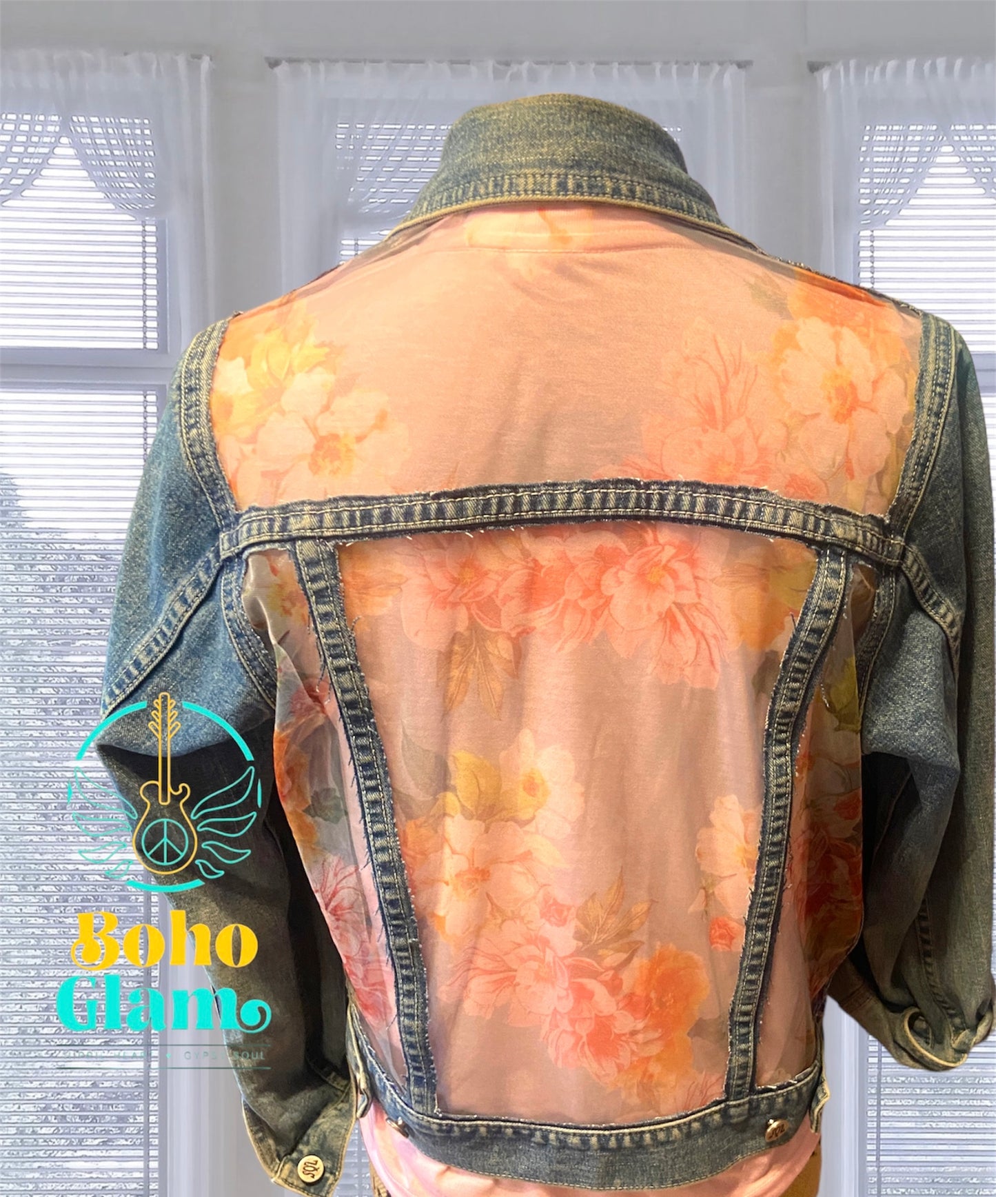 Boho Sheer Peek-boo Jacket
