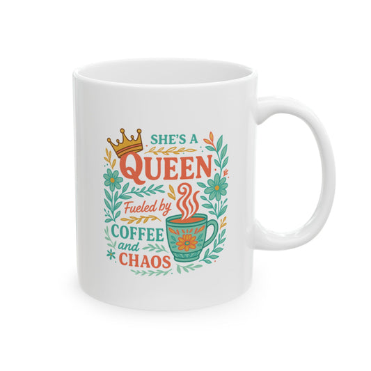 Coffee Queen Ceramic Mug 11oz