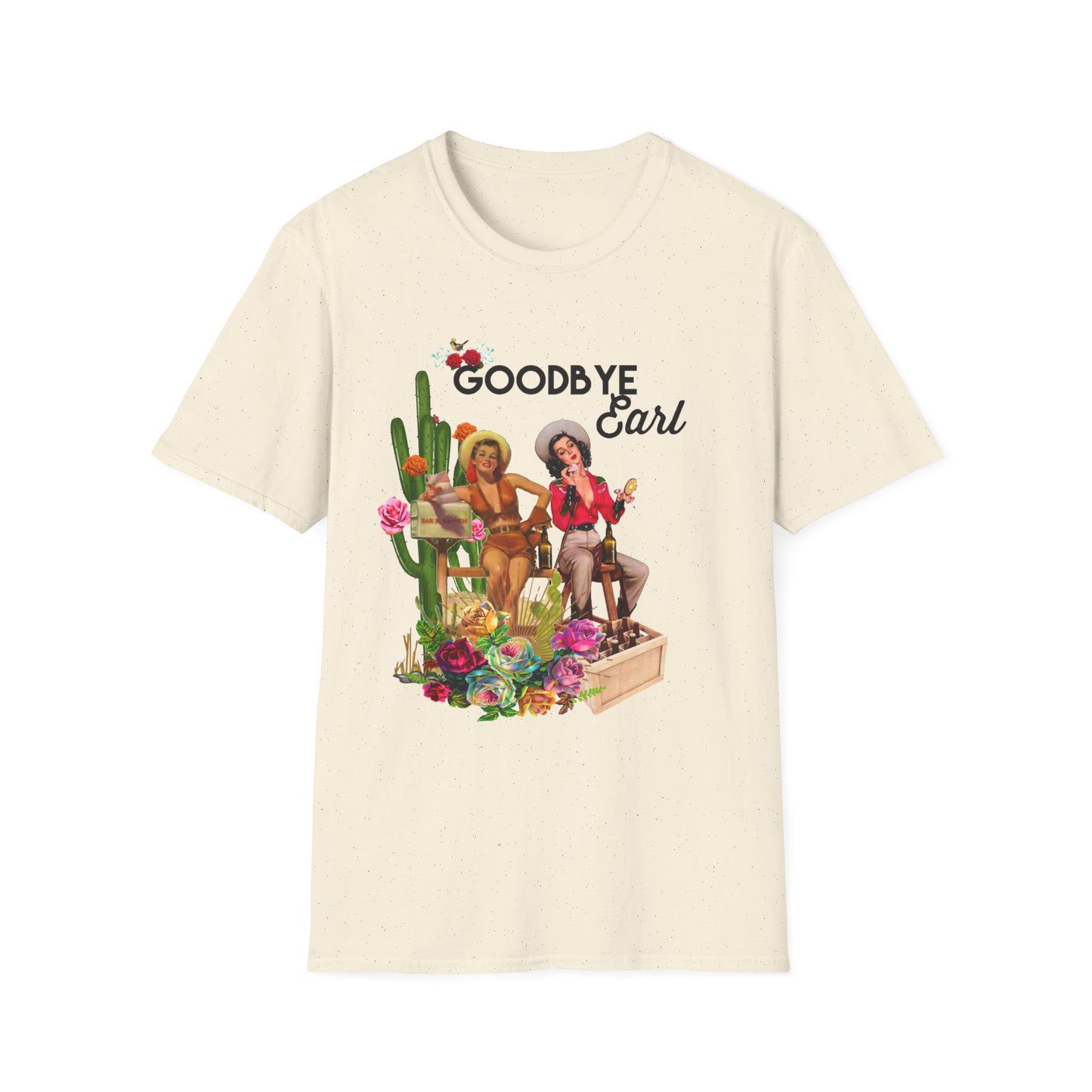 Goodbye Earl Unisex Softstyle T-Shirt - Fun Western Vibe Tee for Music Lovers