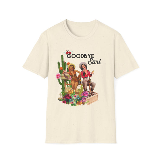 Goodbye Earl Unisex Softstyle T-Shirt - Fun Western Vibe Tee for Music Lovers
