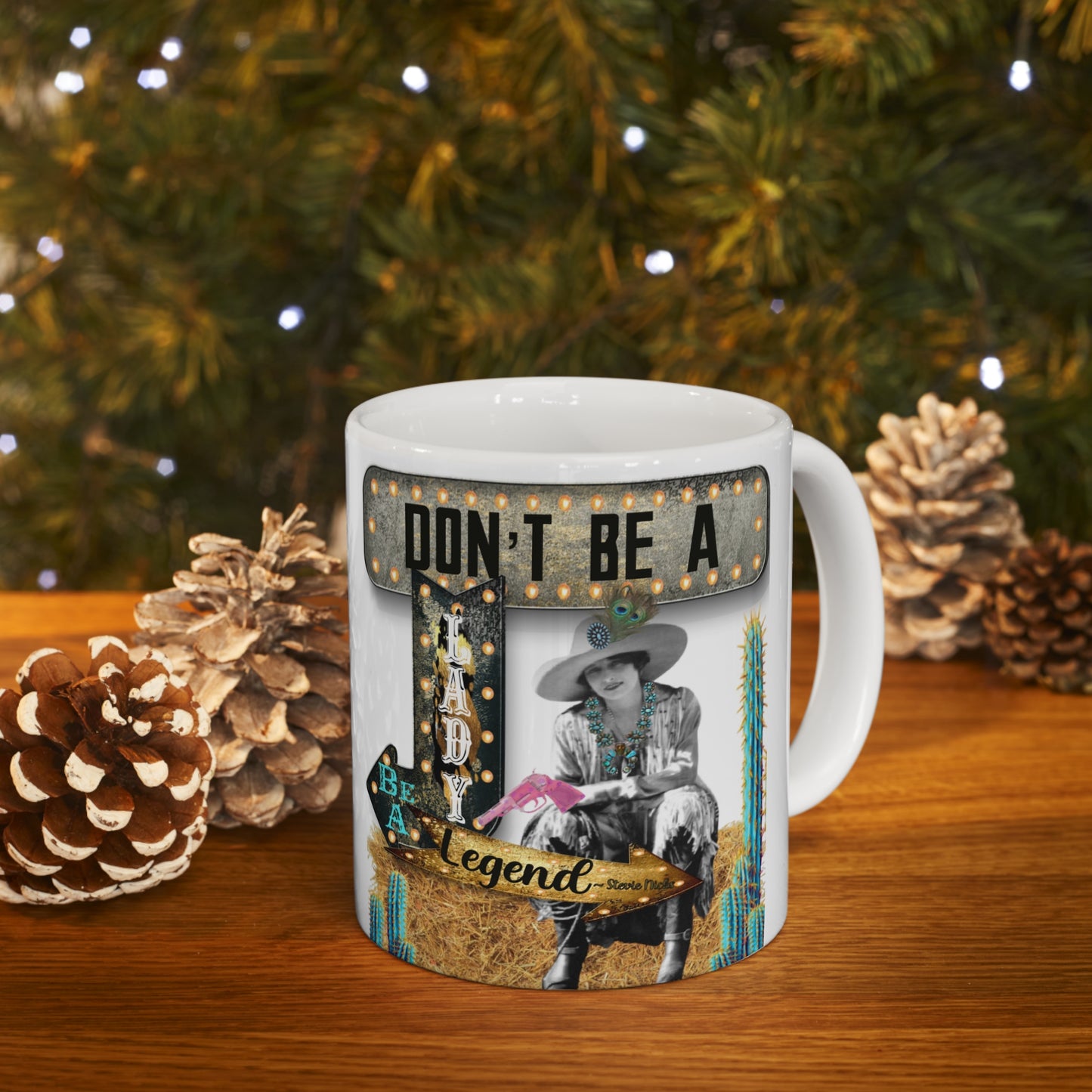 Don’t Be a Lady Ceramic Mug 11oz