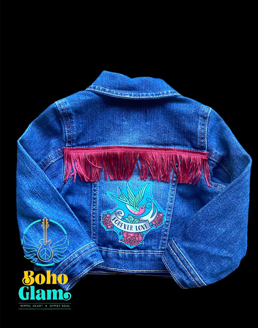 Denim Jacket Love Patch