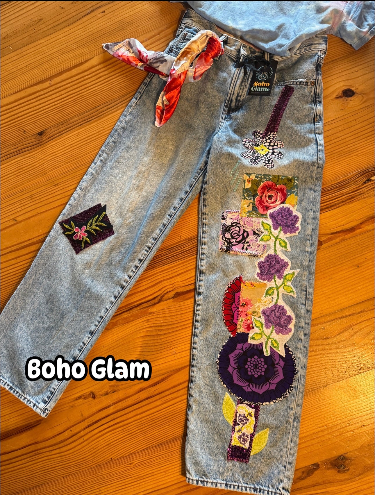Boho Blooming Patches