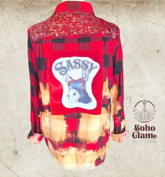 Sassy Bleached Flannel