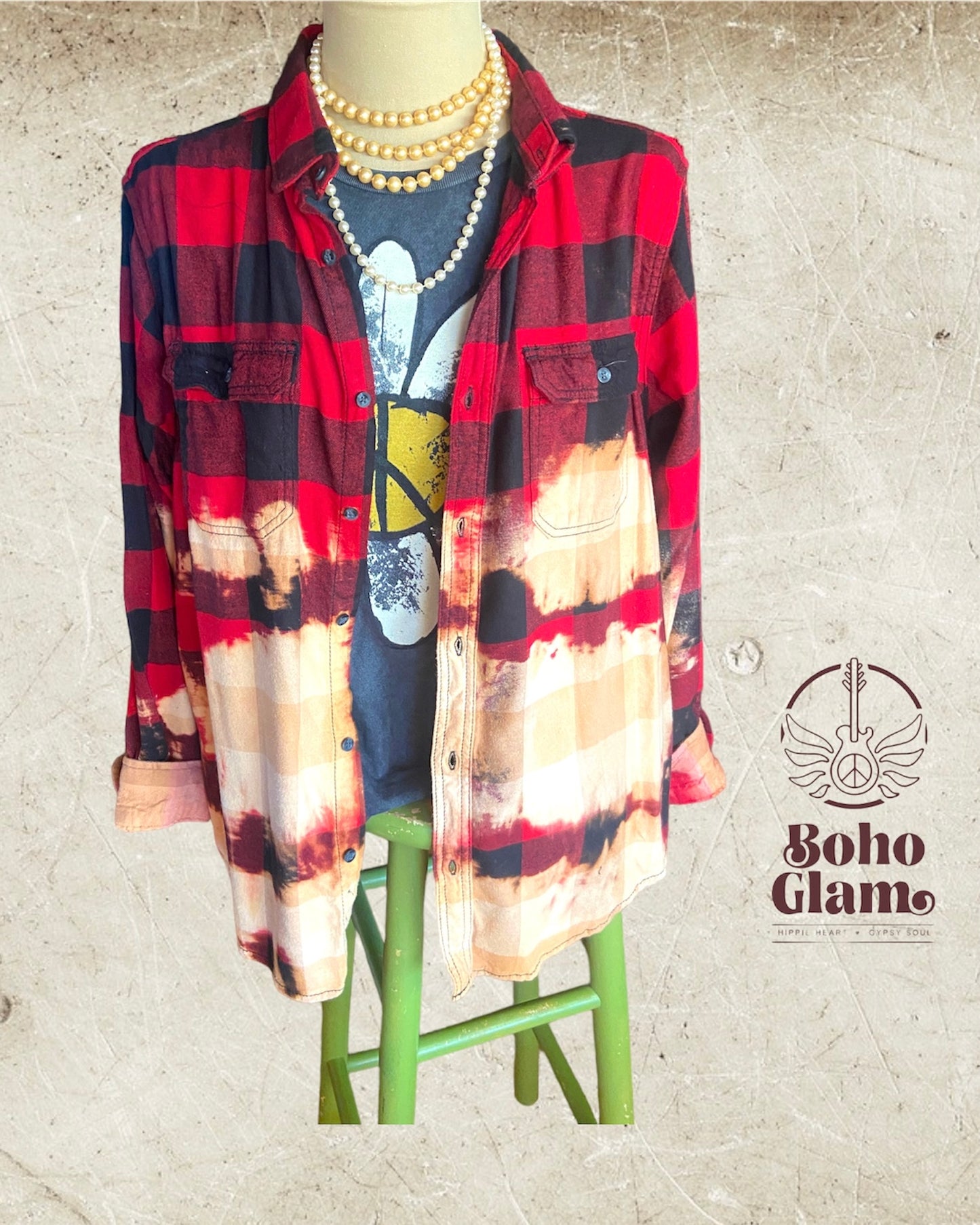 Sassy Bleached Flannel