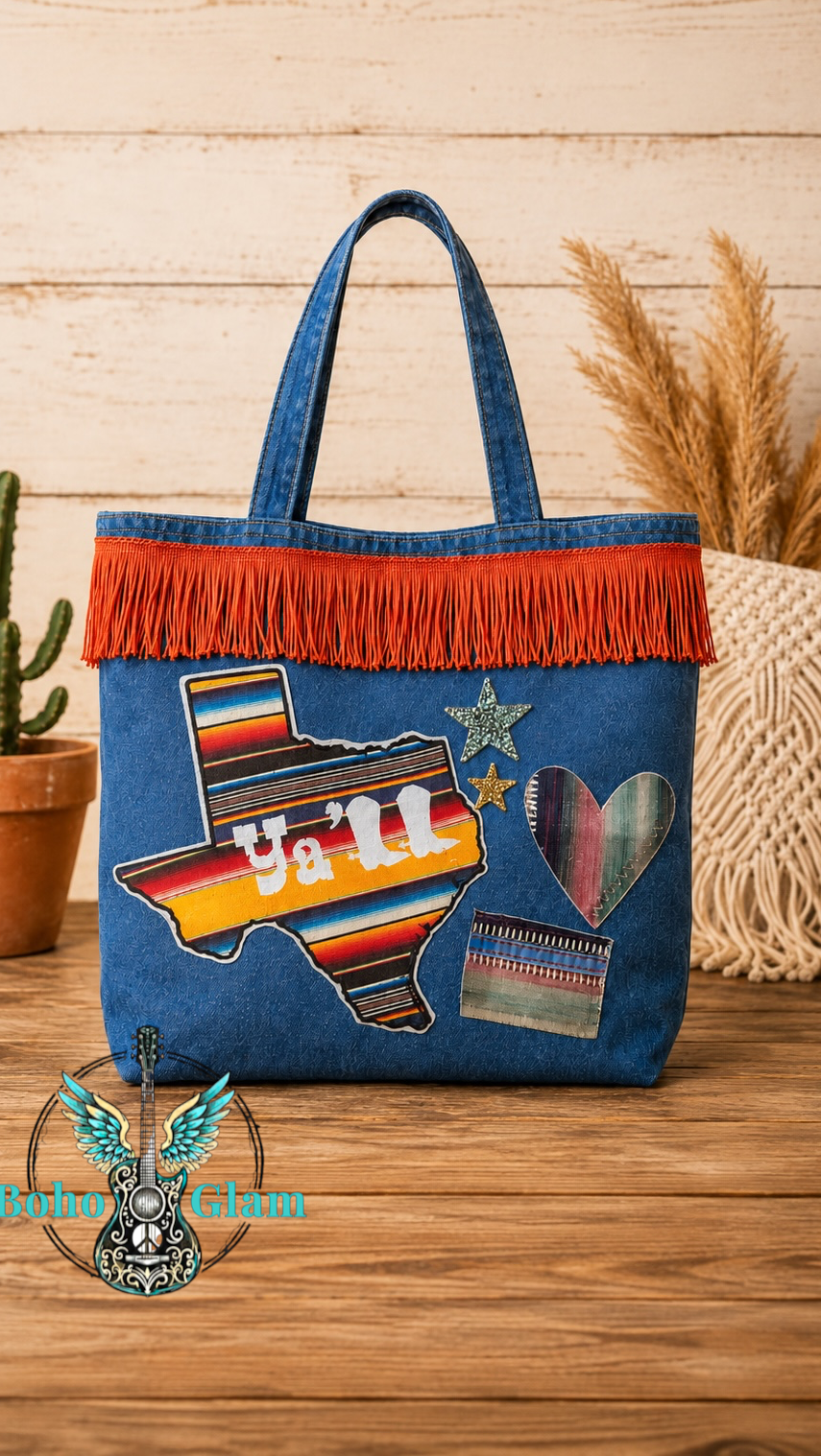Texas Soul #001-O DIY Western Patch & Upcycling Kit