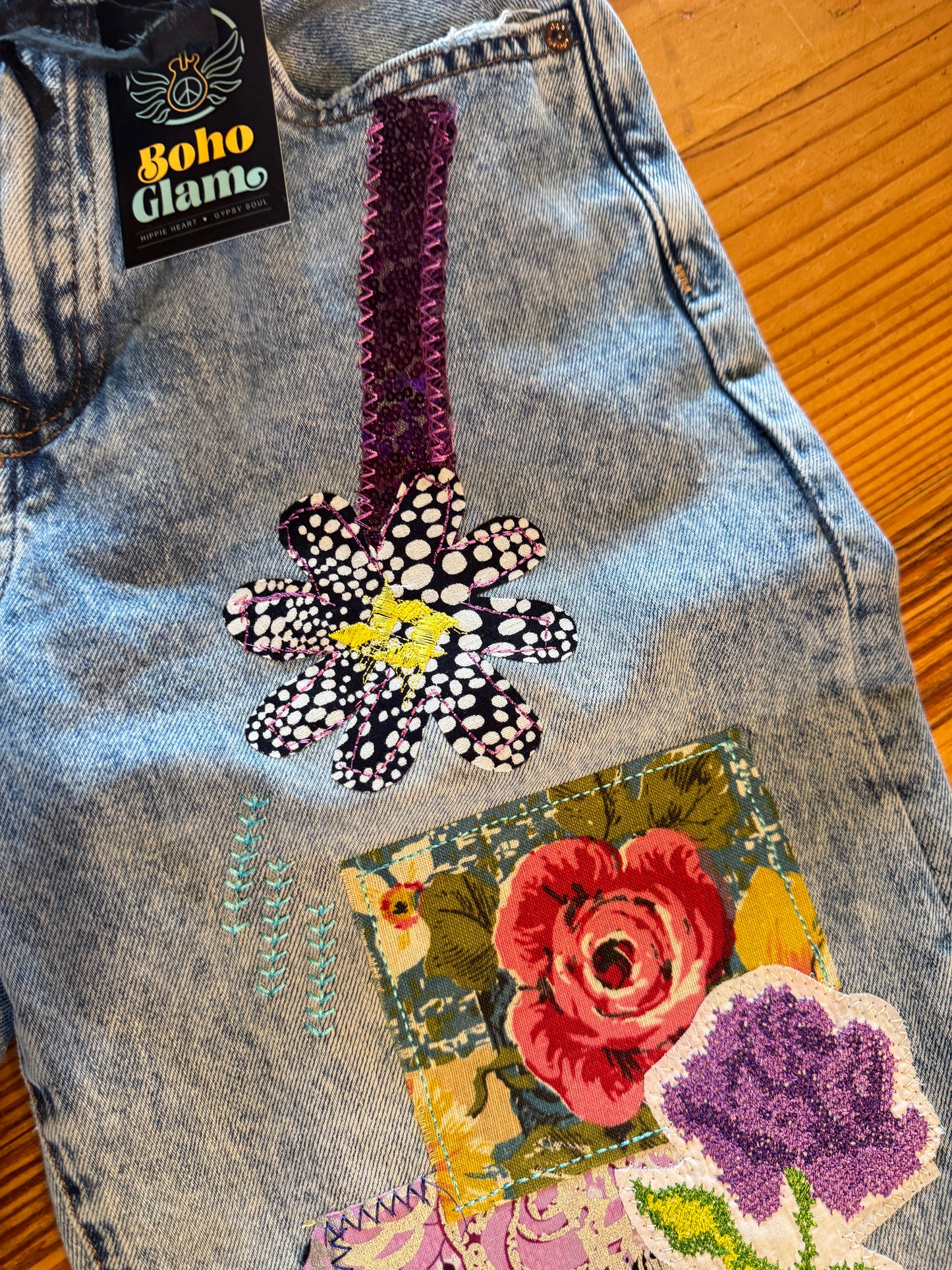 Boho Blooming Patches