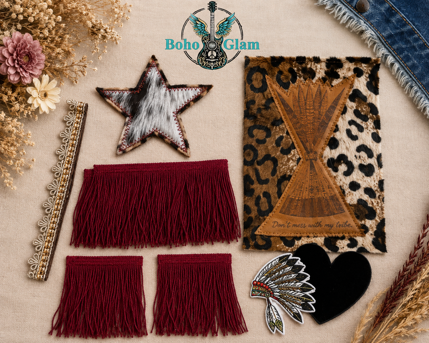 Wild Heart Tribe #005-W-Boho Glam Story Kit
