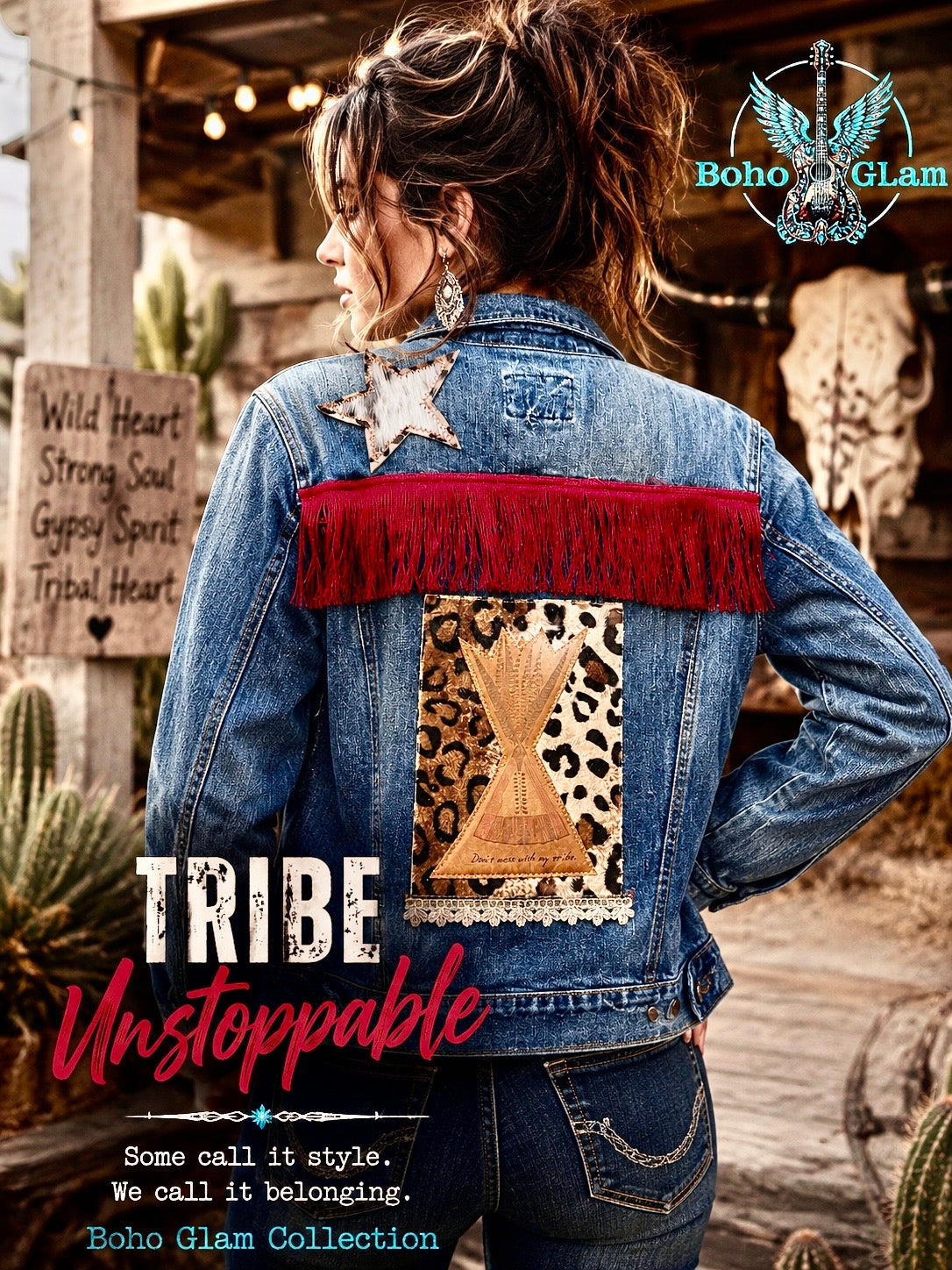 Wild Heart Tribe #005-W-Boho Glam Story Kit