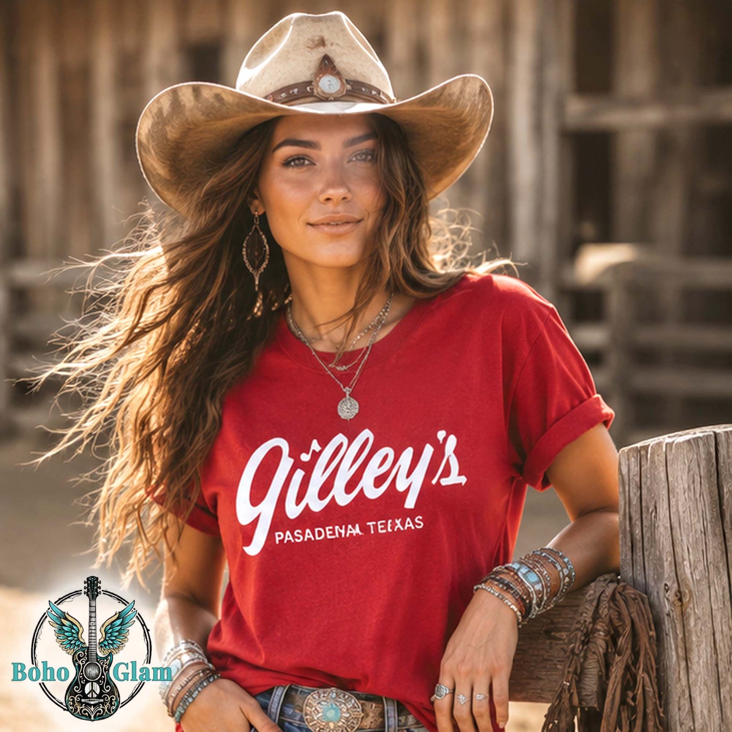 Gilley’s T-shirt Red