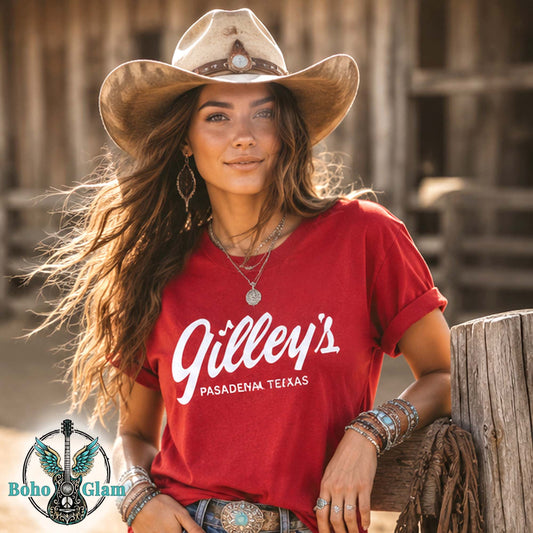 Gilley’s T-shirt Red