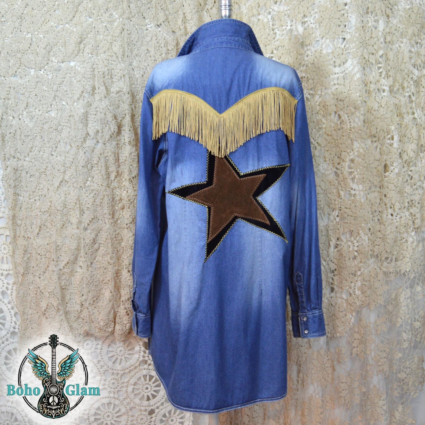 The Lone Star Pearl Snap Dress