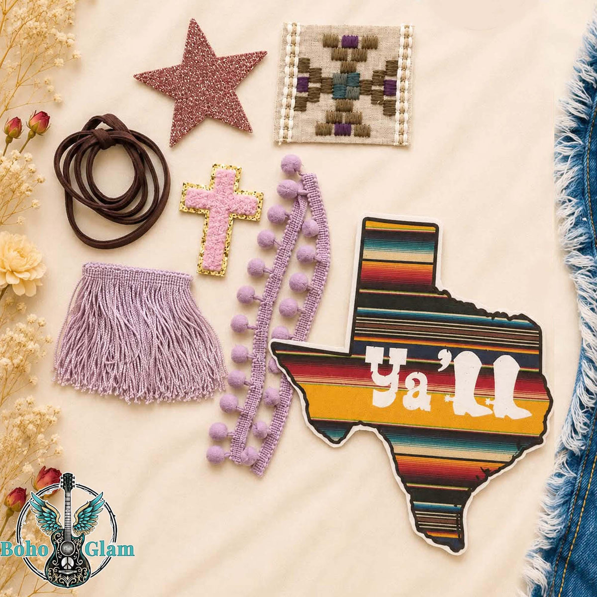 Texas Soul #001-P DIY Western Patch & Upcycling Kit